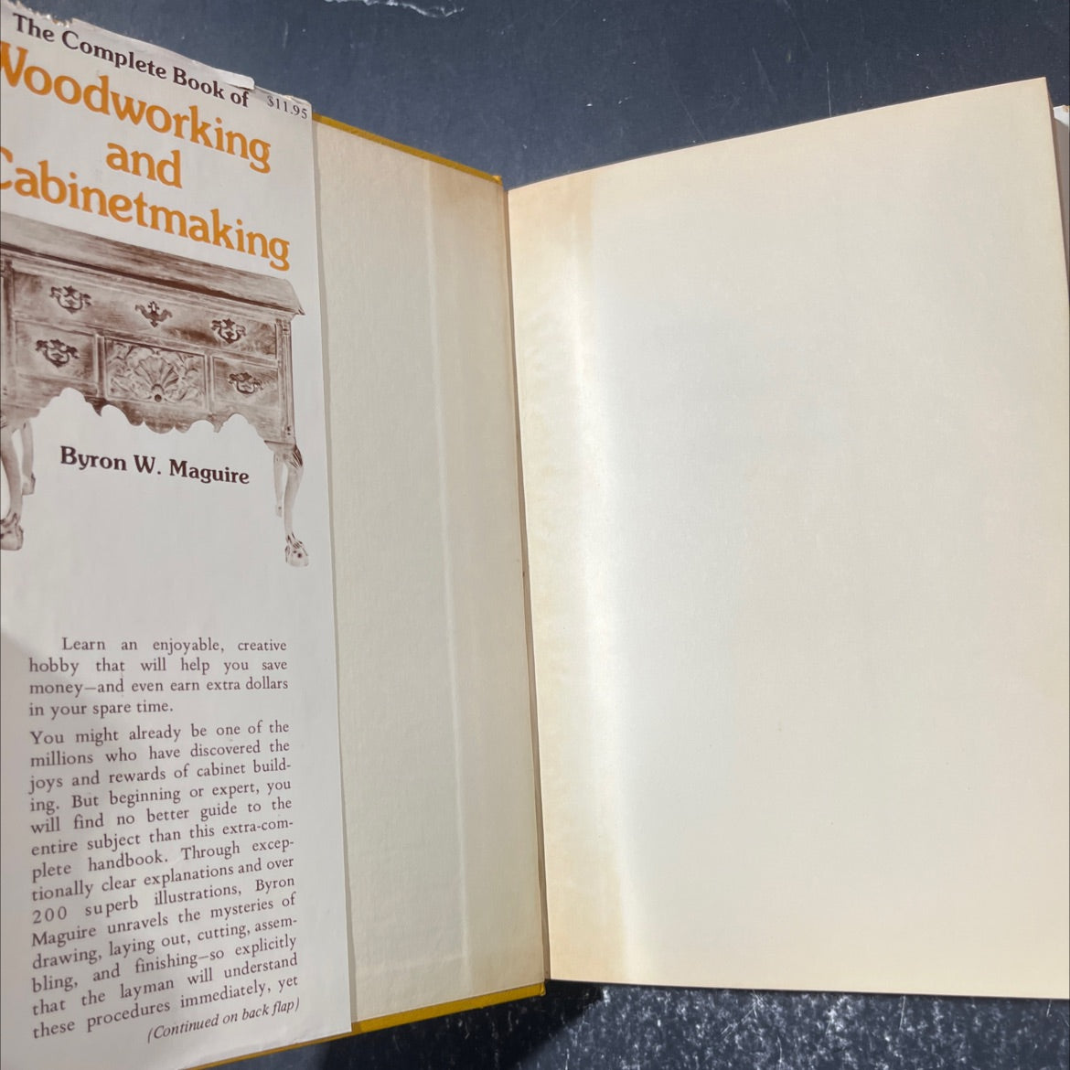 the complete book of woodworking and cabinetmaking book, by byron w. maguire, 1974 Hardcover image 4