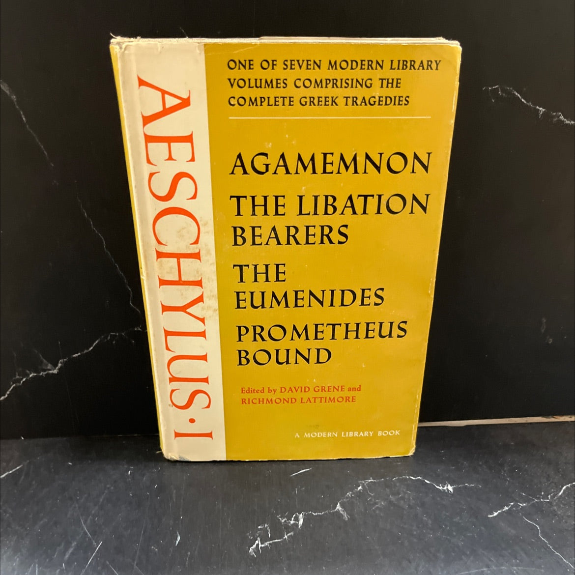 the complete greek tragedies volume i aeschylus i agamemnon the libation bearers the eumenides prometheus bound book, image 1