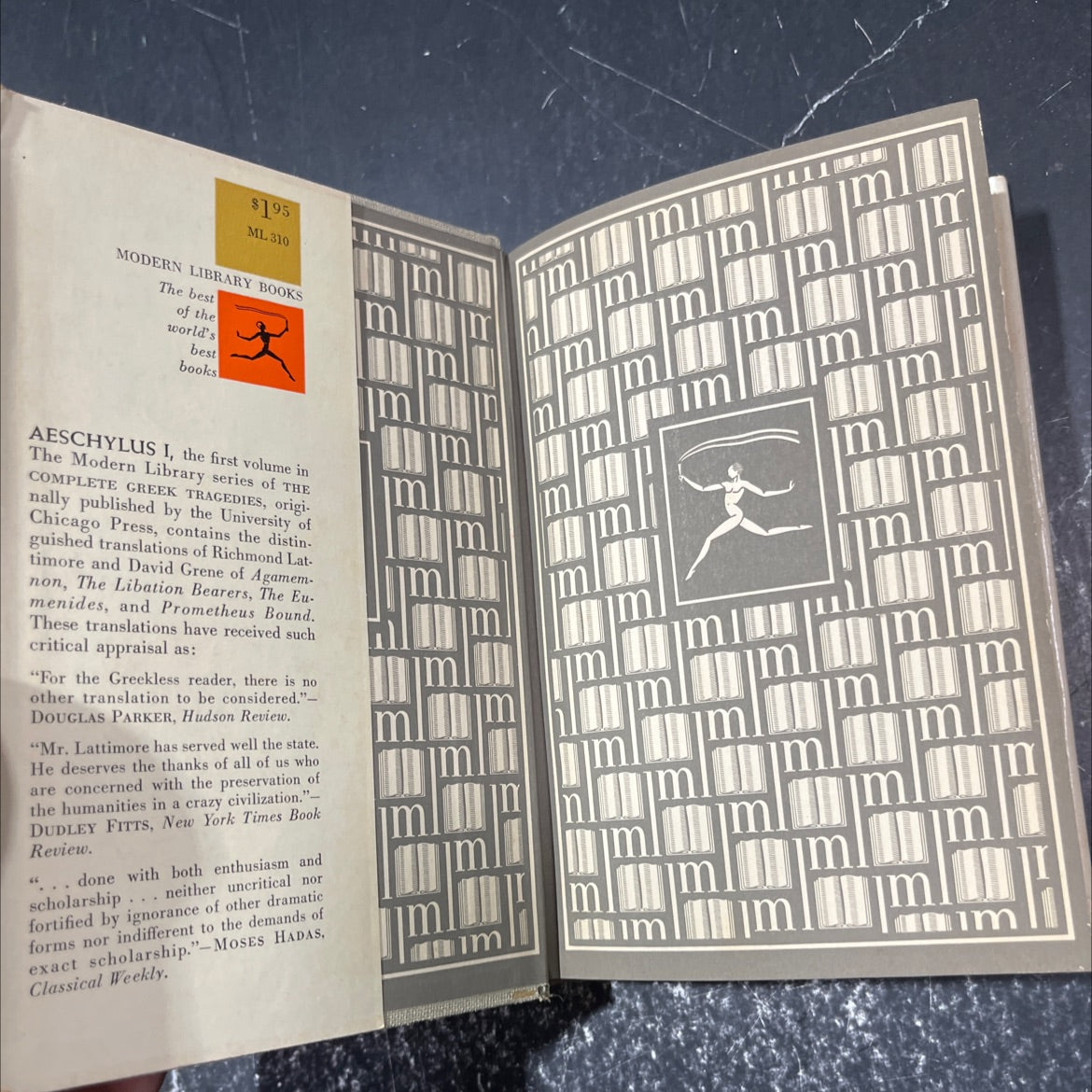 the complete greek tragedies volume i aeschylus i agamemnon the libation bearers the eumenides prometheus bound book, image 4
