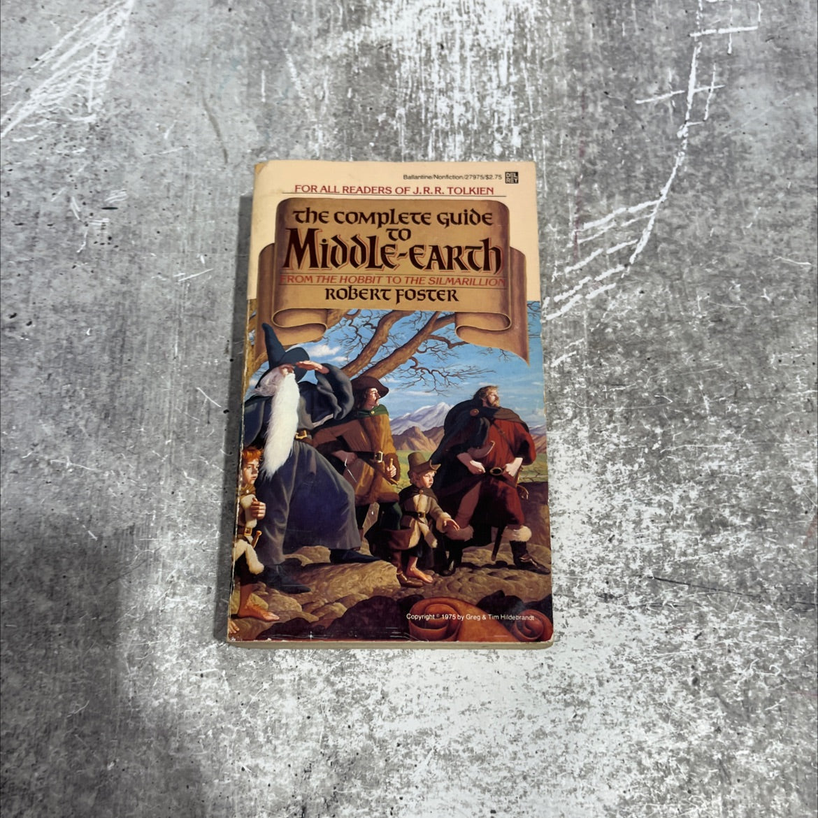 the complete guide to middle-earth from the hobbit to the silmarillion book, by robert foster, 1978 Paperback image 1
