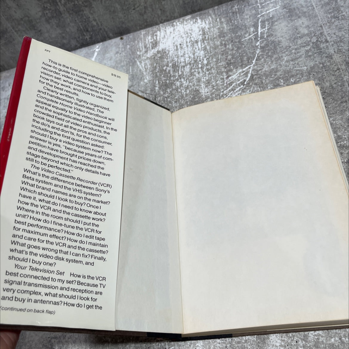 the complete home video handbook book, by Mark Dunton, David Owen, 1982 Hardcover image 4