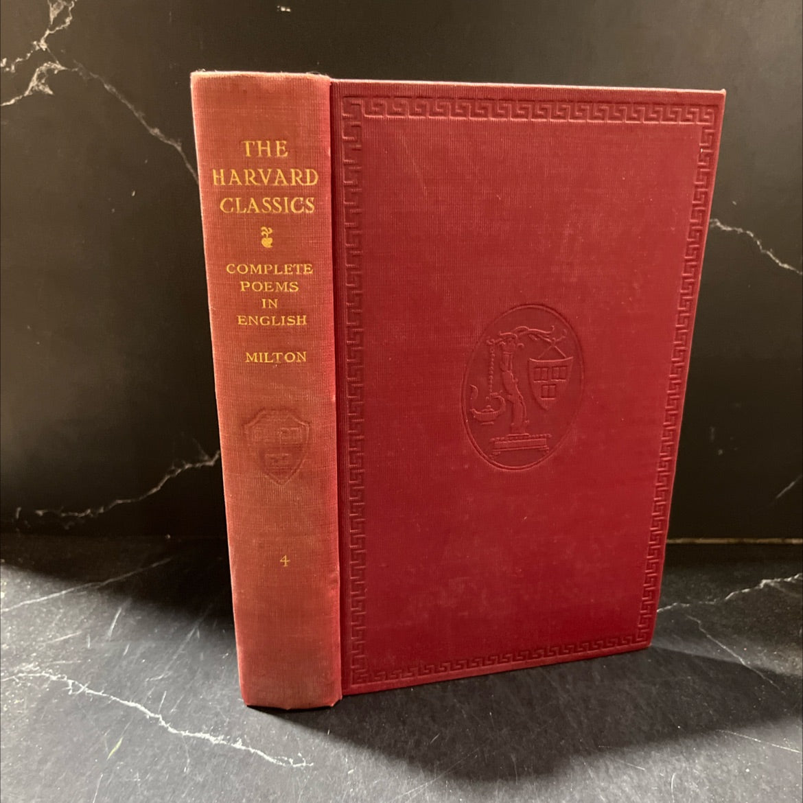 the complete poems of john milton book, by john milton, 1909 Hardcover image 1