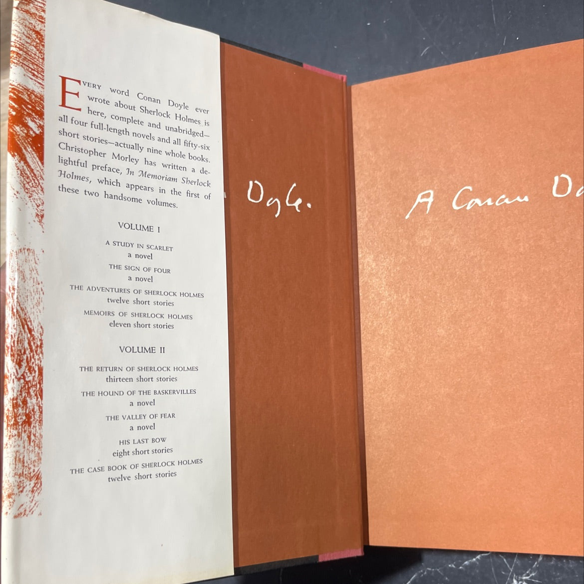 the complete sherlock holmes by sir arthur conan doyle with a preface by christopher morley volume ii book, by sir image 4