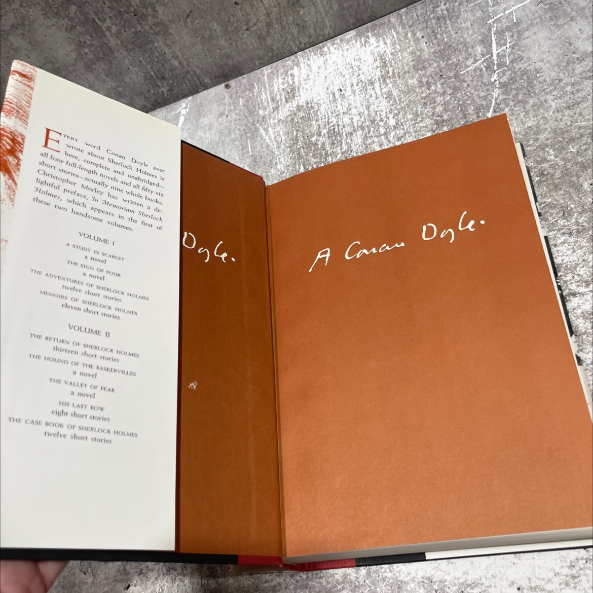 the complete sherlock holmes book, by sir arthur conan doyle, 1927 Hardcover image 4