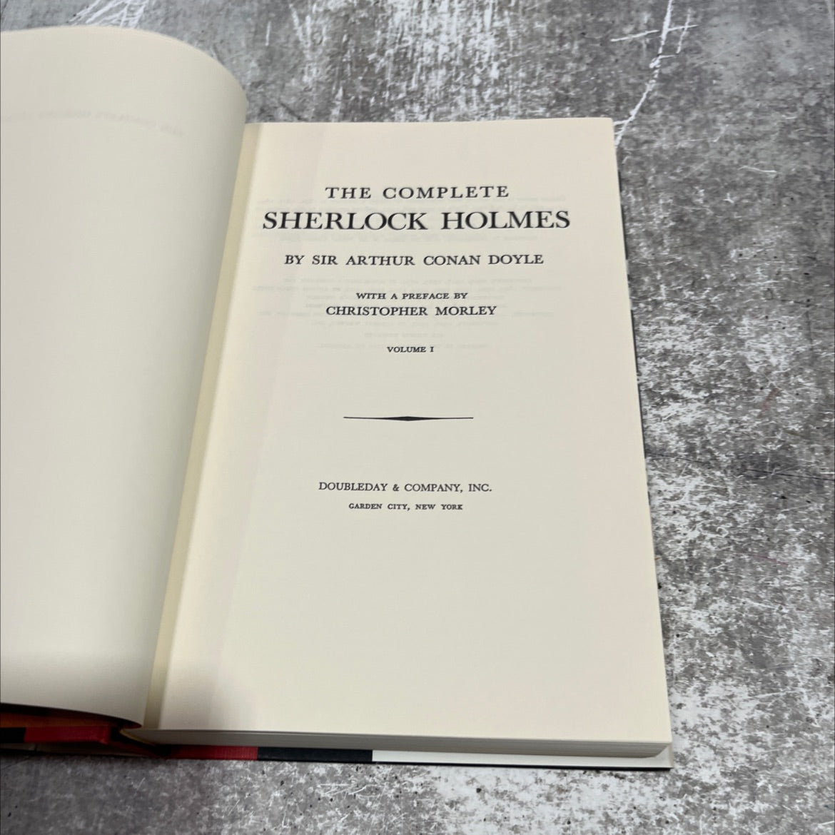 the complete sherlock holmes book, by sir arthur conan doyle, 1927 Hardcover image 2