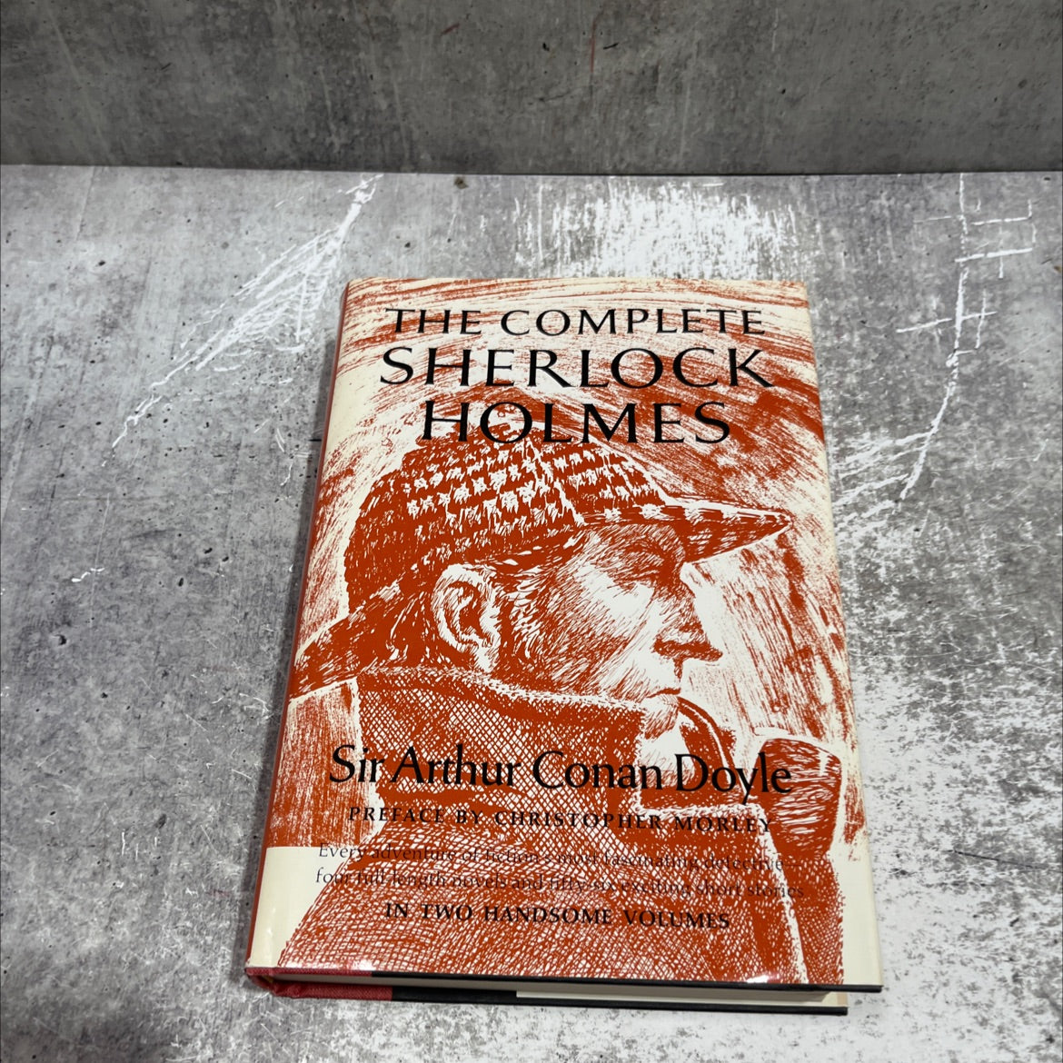 the complete sherlock holmes book, by sir arthur conan doyle, 1927 Hardcover image 1