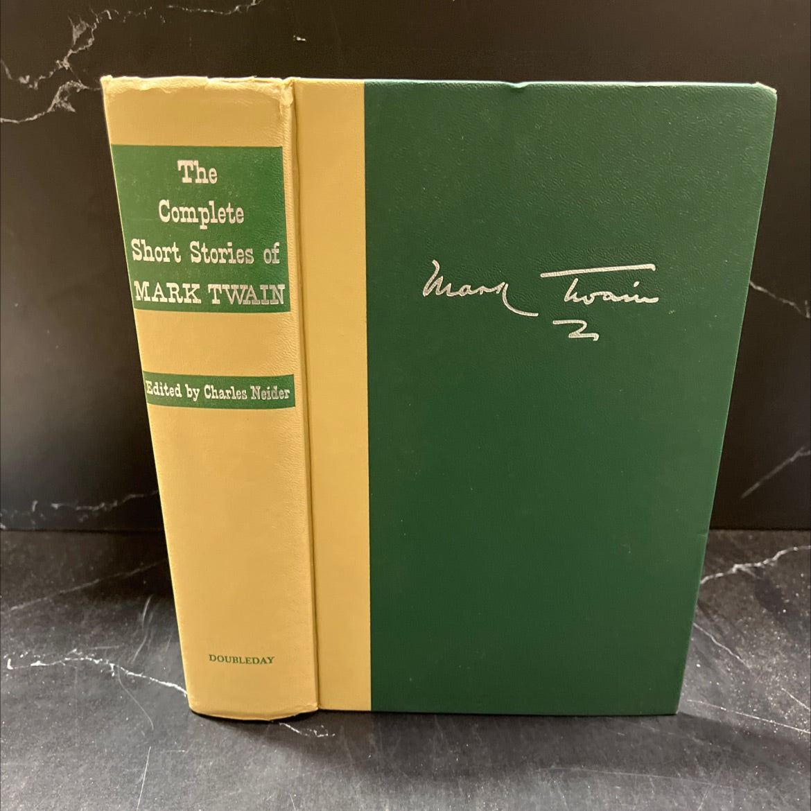 the complete short stories of mark twain now collected for the first time book, by mark twain, 1957 Hardcover image 1