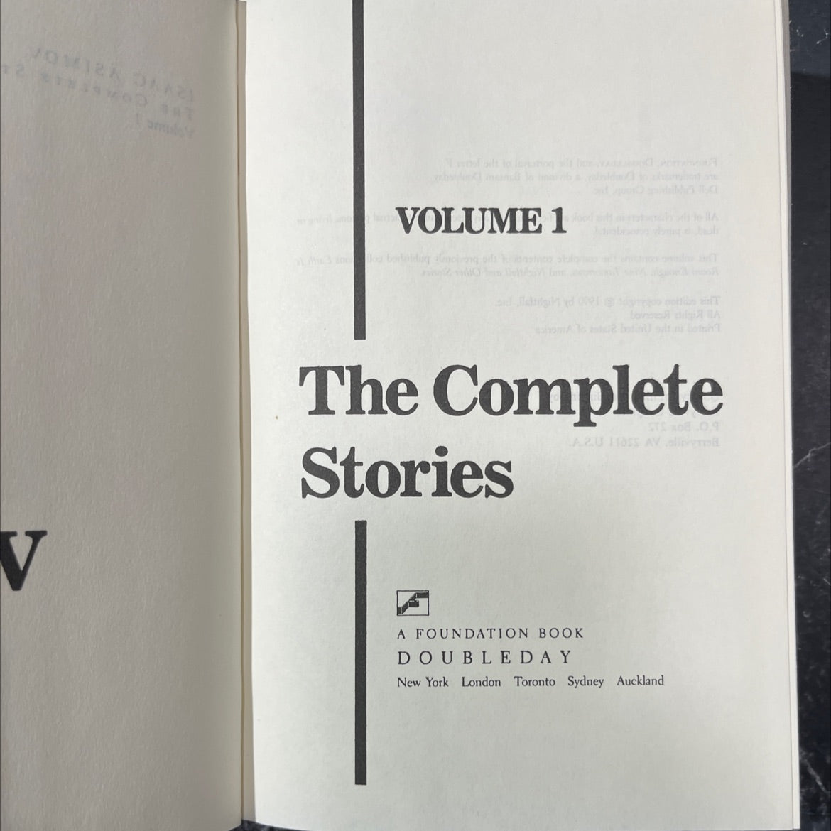 the complete stories book, by not stated, 1990 Hardcover image 2