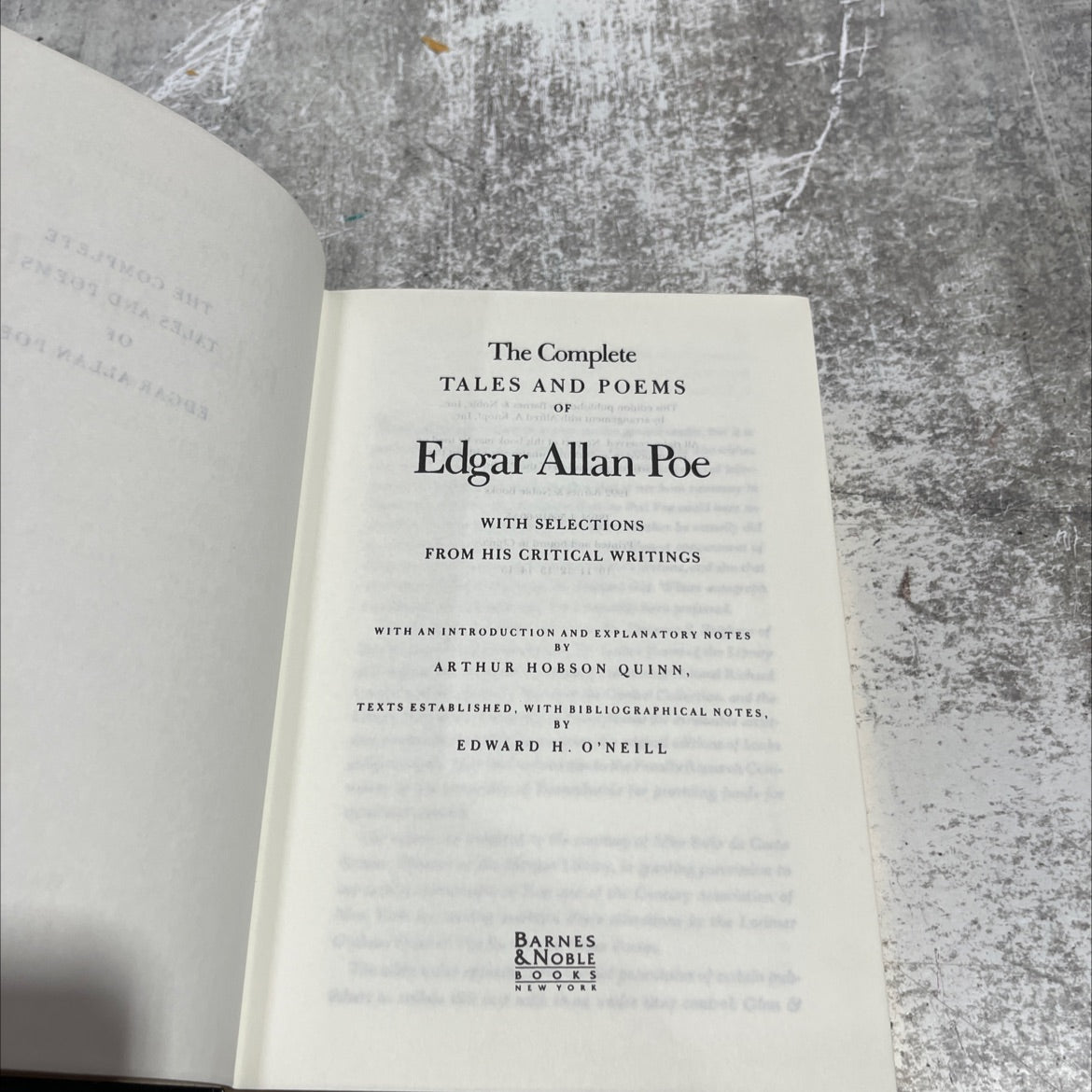 the complete tales and poems of edgar allan poe book, by edgar allan poe, 1992 Leather image 2