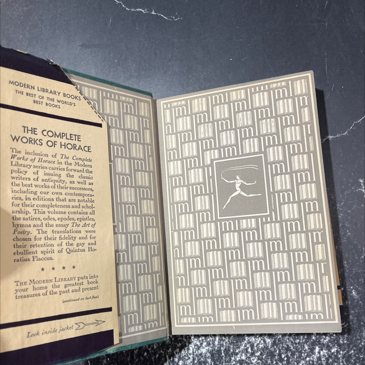 the complete works of horace book, by horace, 1936 Hardcover image 4