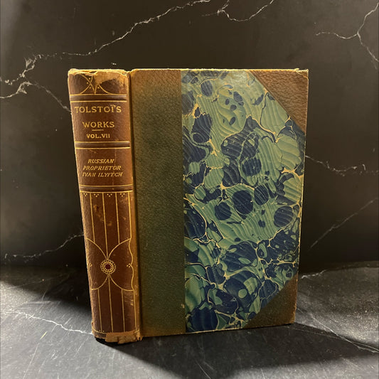 the complete works of lyof n. tolstoi book, by lyof n. tolstoi, 1899 Leather image 1