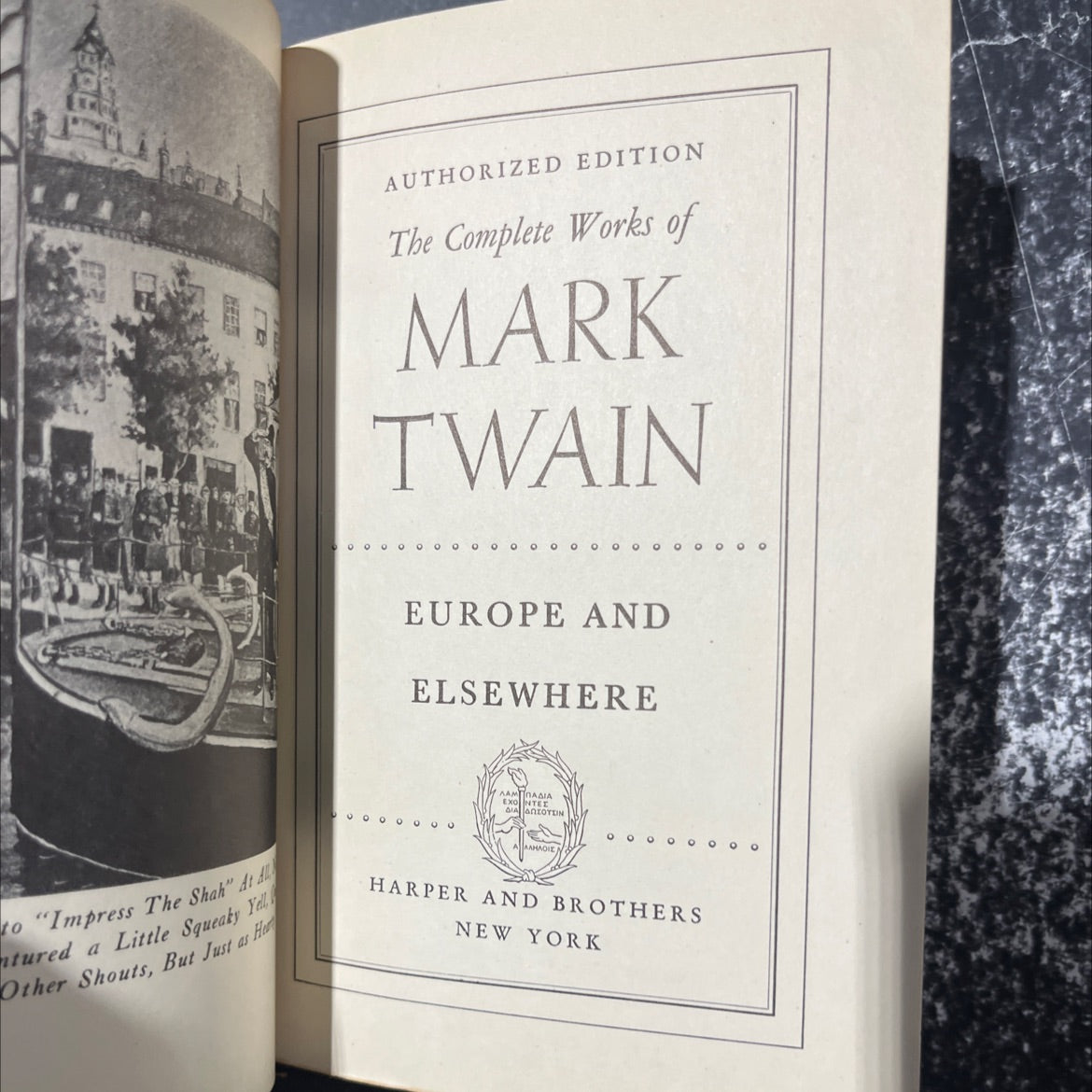 the complete works of mark twain book, by mark twain, 1923 Hardcover image 2