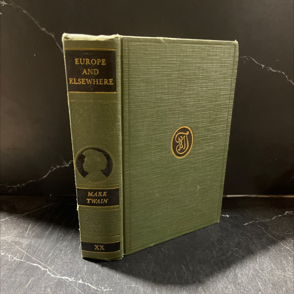 the complete works of mark twain book, by mark twain, 1923 Hardcover image 1