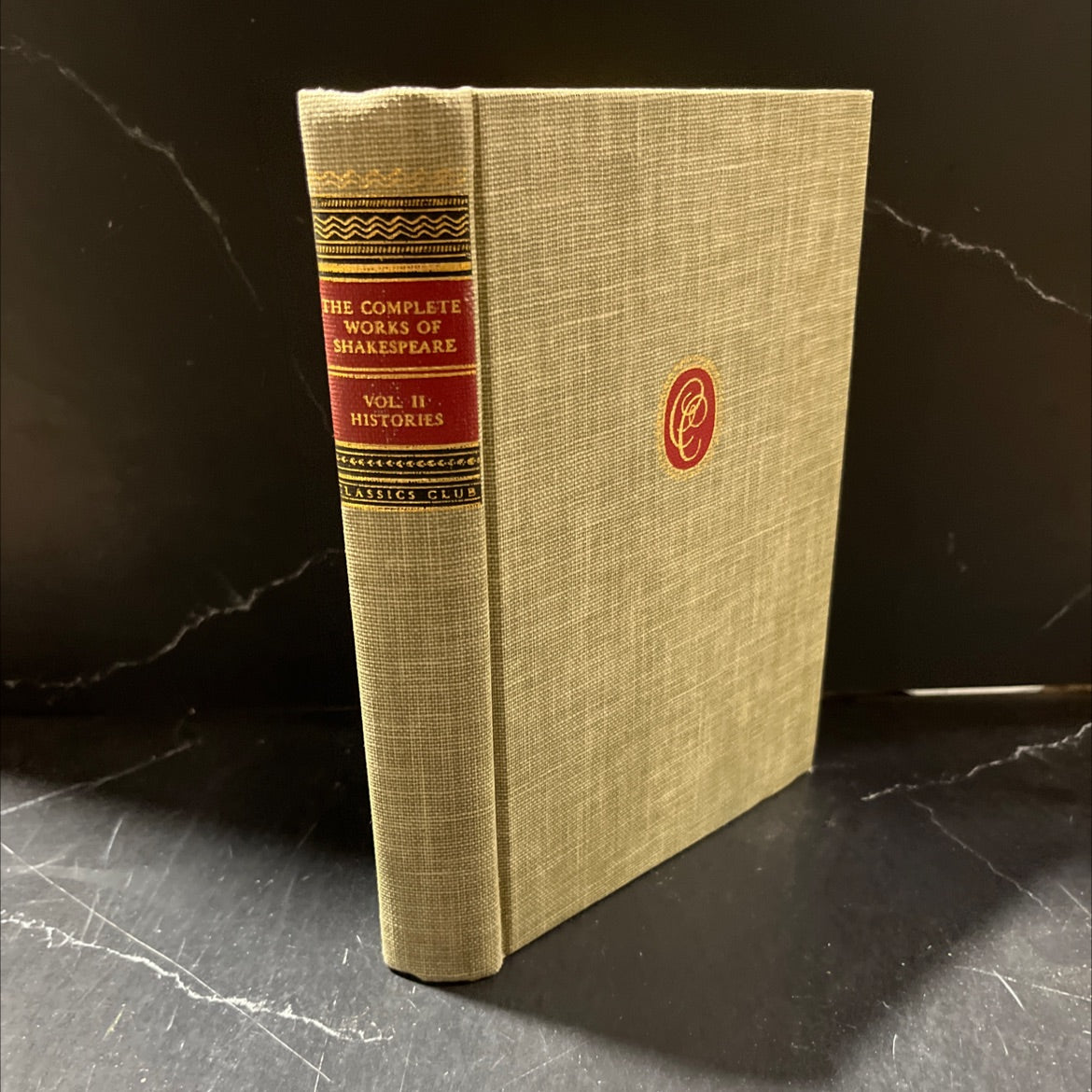 the complete works of william shakespeare volume ii histories book, by william shakespeare, 1965 Hardcover image 1