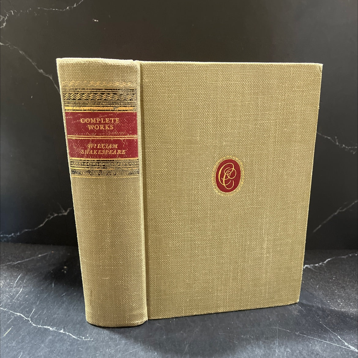the complete works of william shakespeare book, by william shakespeare, 1937 Hardcover image 1