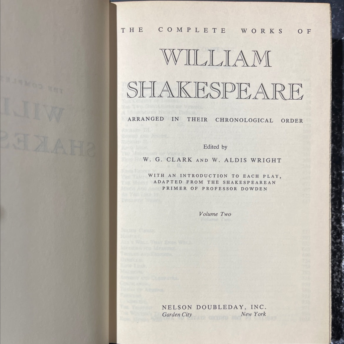 the complete works of william shakespeare book, by william shakespeare, 1970 Hardcover image 2