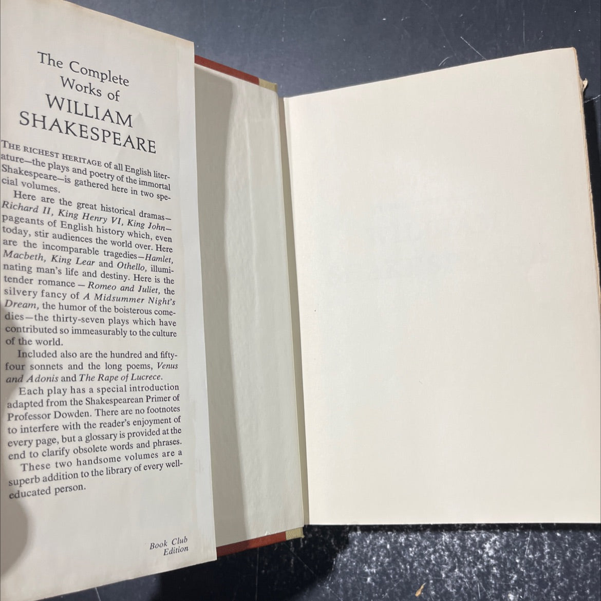 the complete works of william shakespeare book, by william shakespeare, 1970 Hardcover image 4