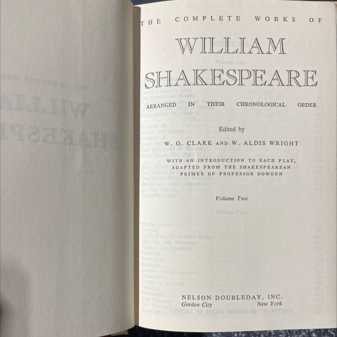 the complete works of william shakespeare book, by william shakespeare, 1970 Hardcover image 2