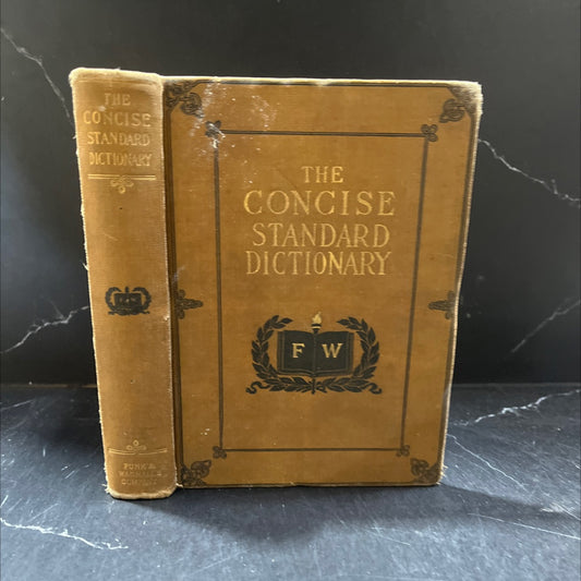 the concise standard dictionary of the english language book, by james c. fernald, 1911 Hardcover image 1