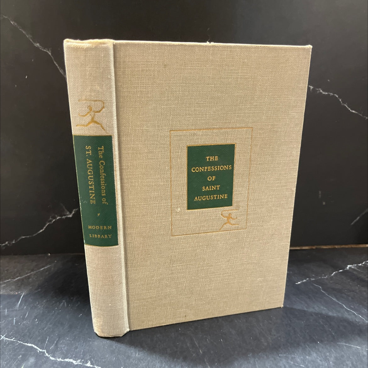 the confessions of saint augustine book, by saint augustine, 1949 Hardcover image 1
