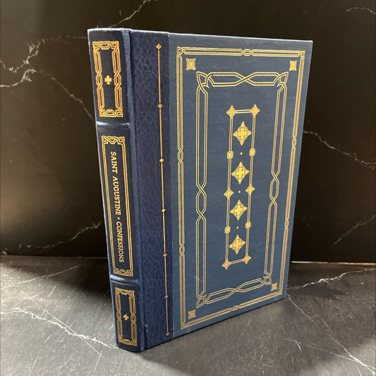 the confessions of saint augustine book, by saint augustine, 1982 Leather image 1
