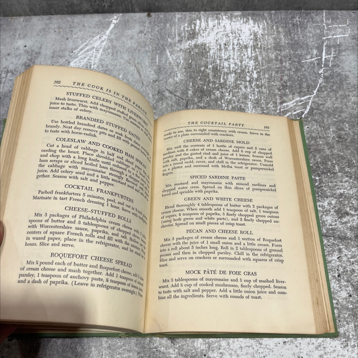 the cook is in the parlor book, by Marguerite Gilbert McCarthy, 1947 Hardcover image 4