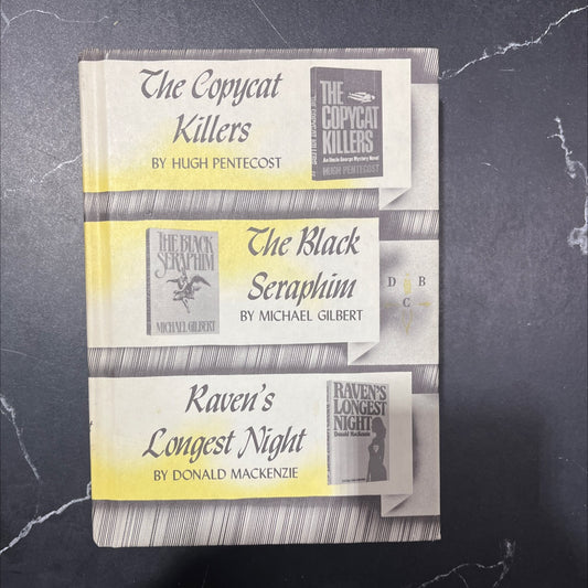 the copycat killers book, by hugh pentecost, 1983 Hardcover image 1