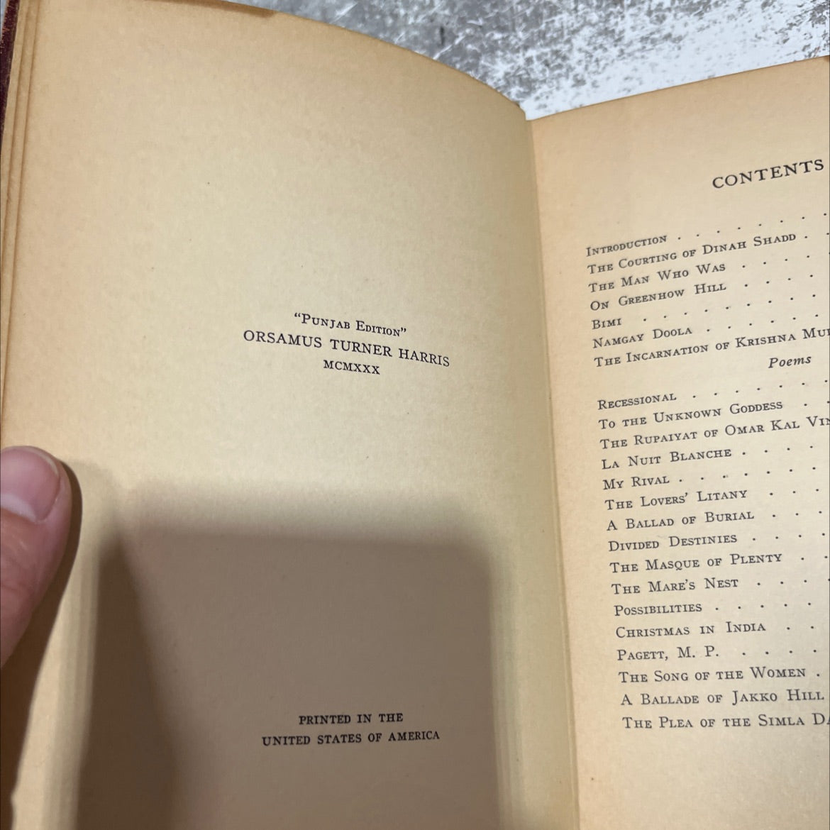 the courting of dinah shadd and other stories and poems book, by rudyard kipling, 1930 Hardcover image 3