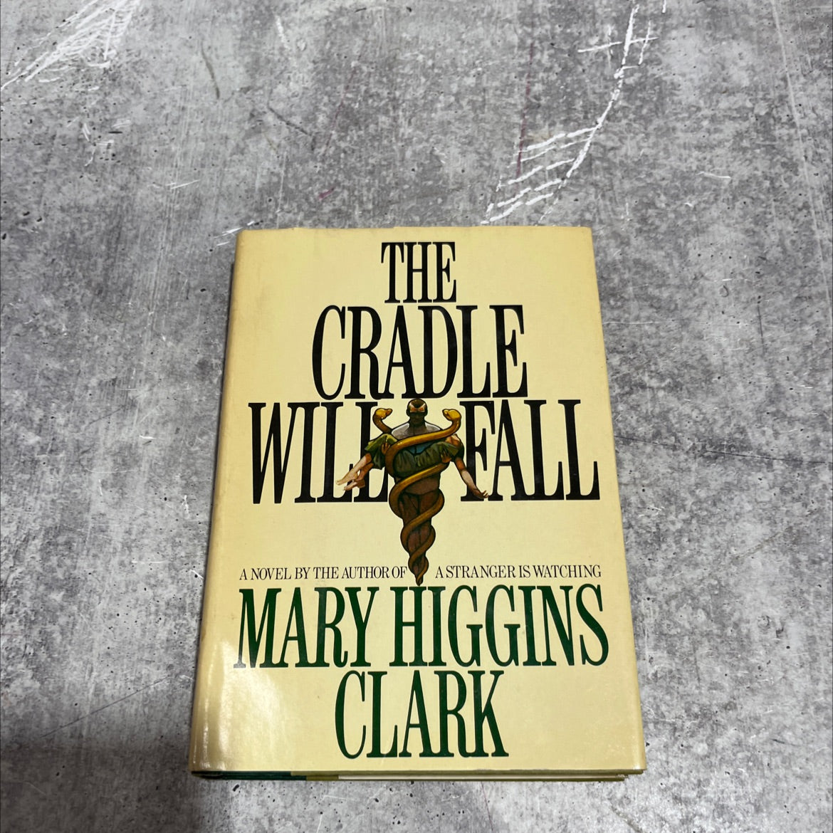 the cradle will fall book, by Mary Higgins Clark, 1980 Hardcover image 1