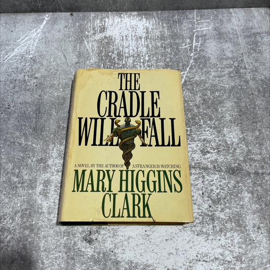 the cradle will fall book, by Mary Higgins Clark, 1980 Hardcover image 1