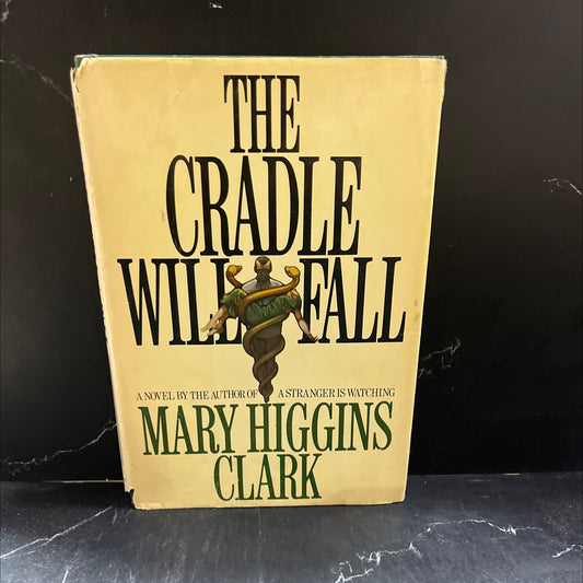 the cradle will fall book, by Mary Higgins Clark, 1980 Hardcover image 1