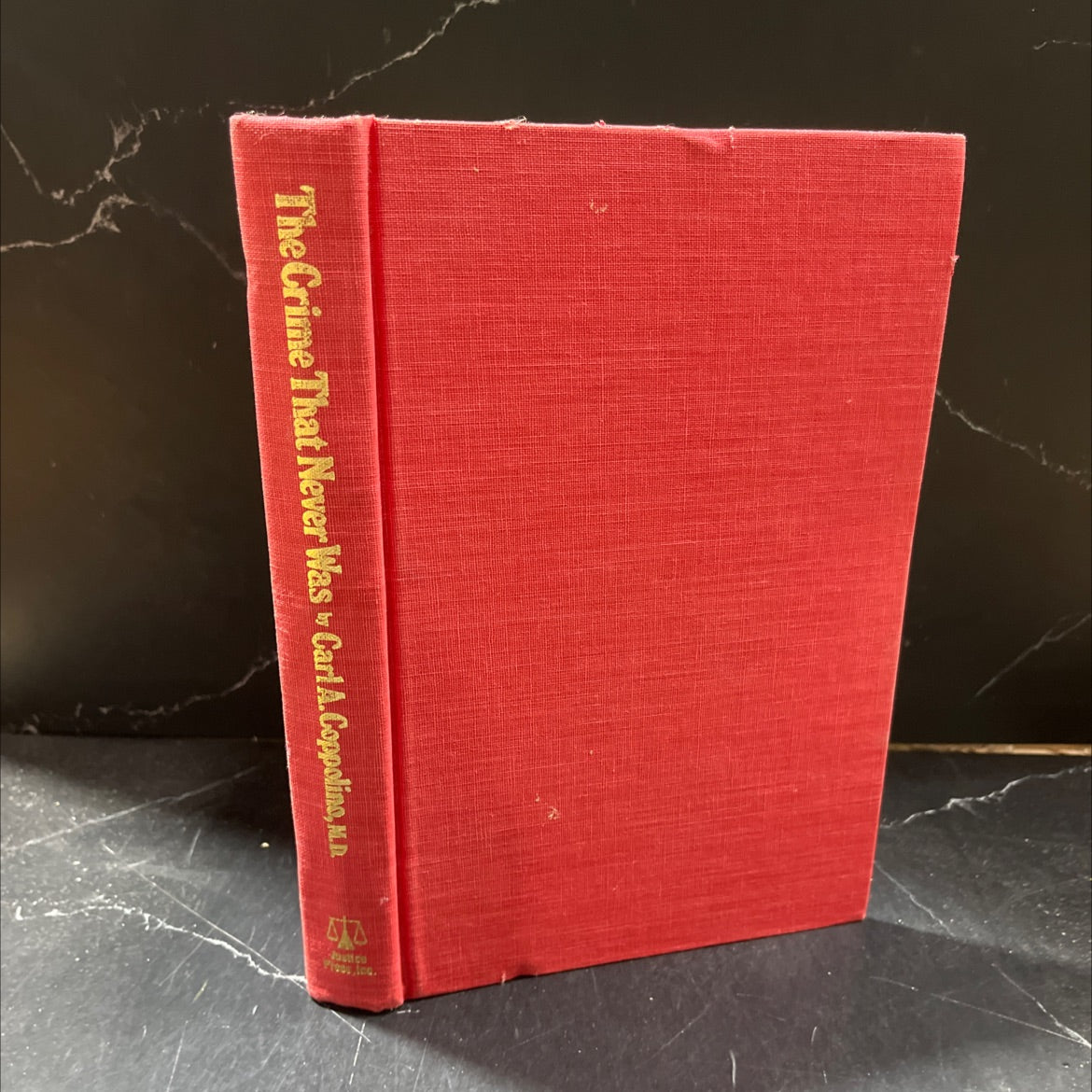 the crime that never was book, by Carl A. Coppolino, M.D., 1980 Hardcover image 1