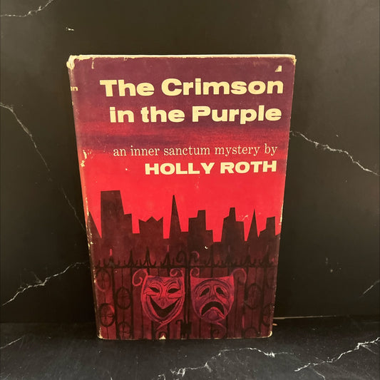 the crimson in the purple book, by holly roth, 1956 Hardcover image 1