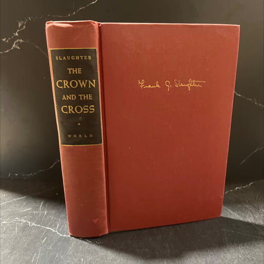 the crown and the cross book, by frank g. slaughter, 1959 Hardcover image 1