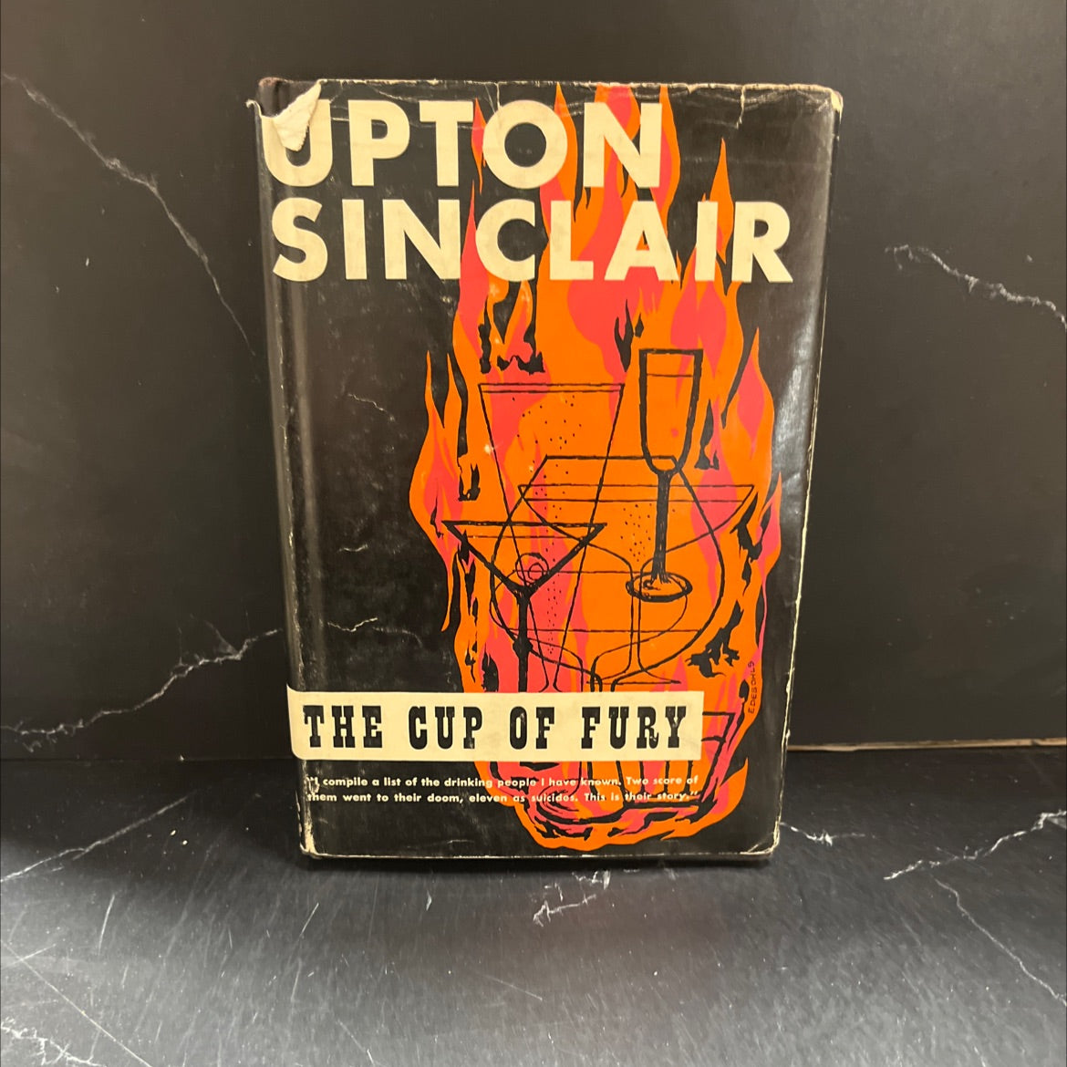 the cup of fury book, by upton sinclair, 1956 Hardcover image 1