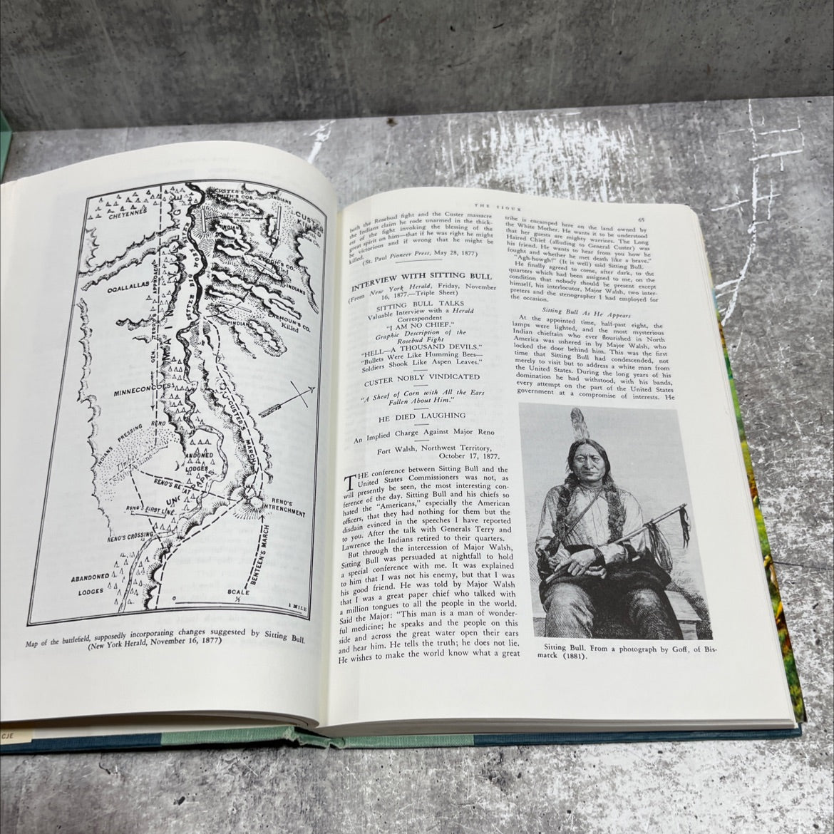 the custer myth a source book of custeriana book, by colonel w. a. graham, 1953 Hardcover image 4