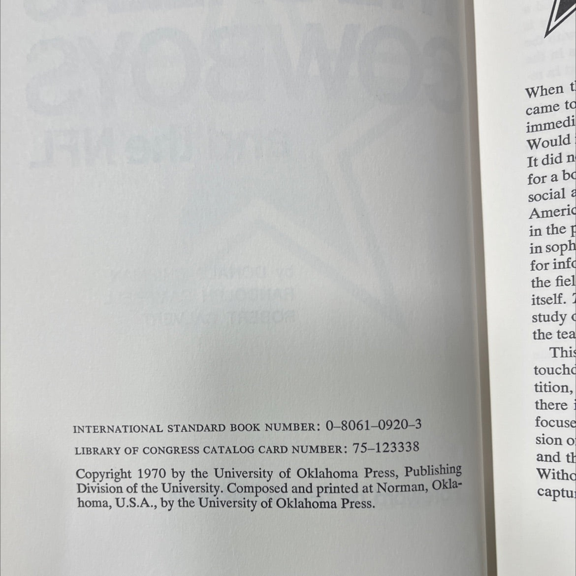 the dallas cowboys and the nfl book, by donald chipman, randolph campbell, robert calvert, 1970 Hardcover image 3