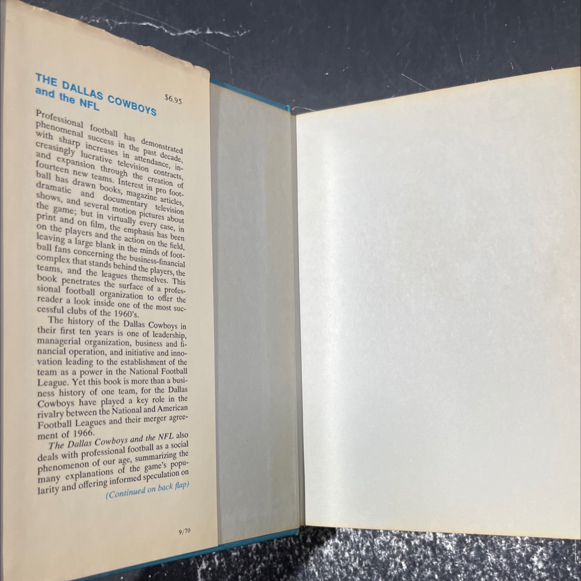 the dallas cowboys and the nfl book, by donald chipman, randolph campbell, robert calvert, 1970 Hardcover image 4