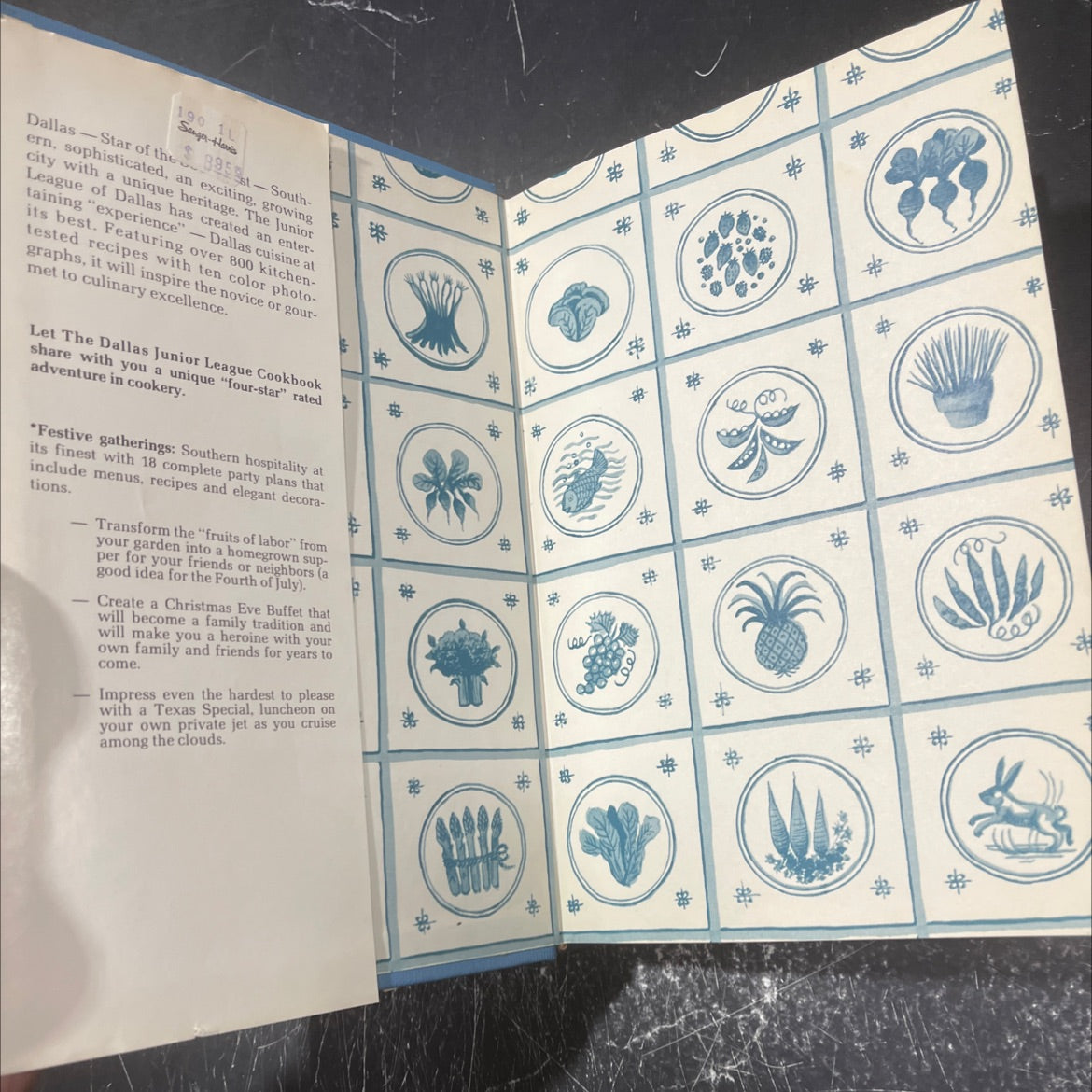 the dallas junior league cookbook book, by The Junior League of Dallas, 1976 Hardcover image 4