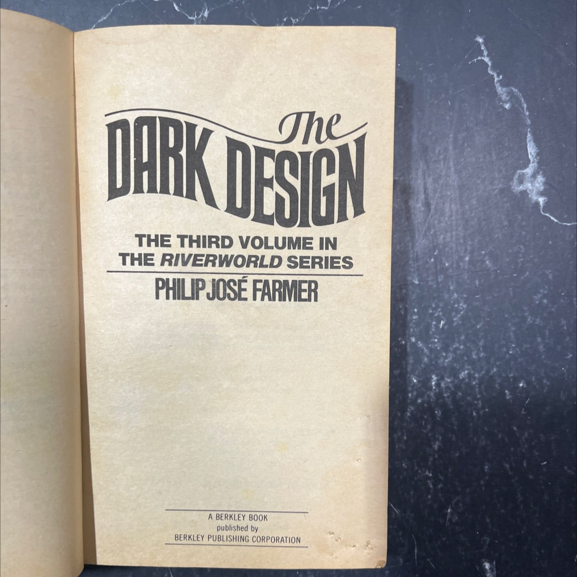 the dark design book, by philip josé farmer, 1978 Paperback image 2