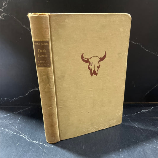 the dark horse book, by will james, 1939 Hardcover image 1