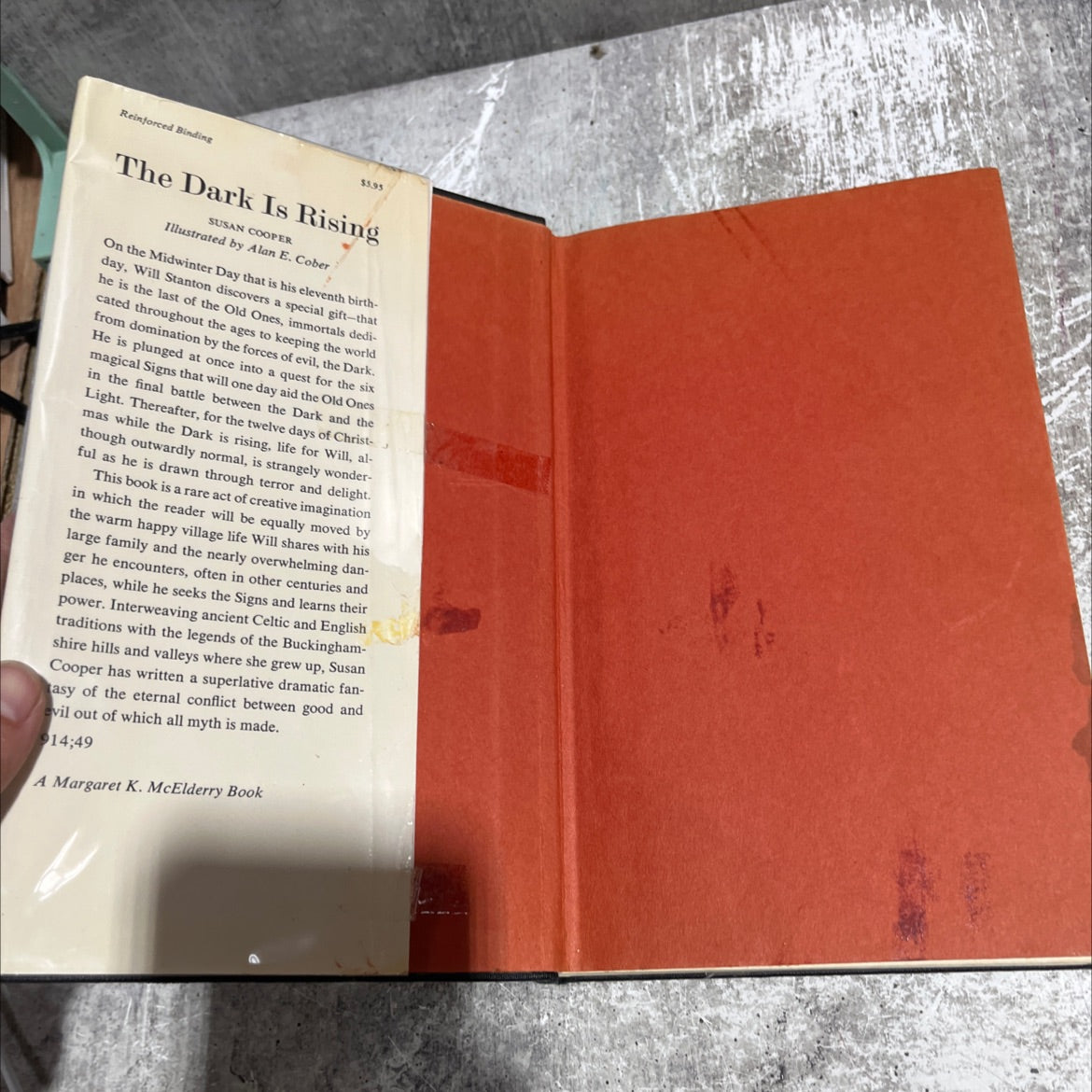 the dark is rising book, by susan cooper, 1973 Hardcover image 4