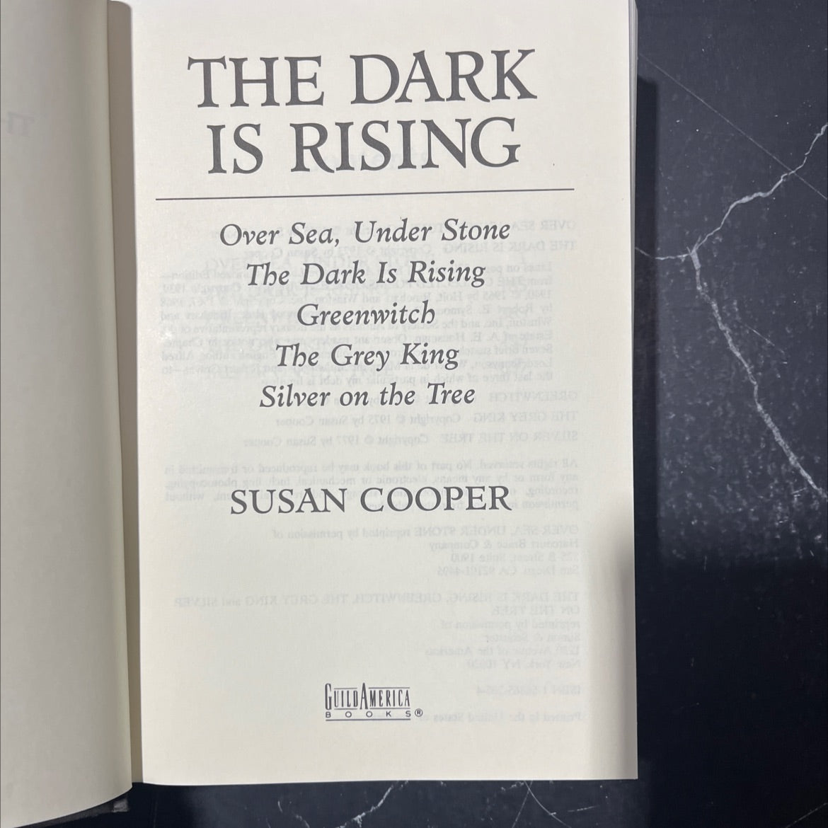 the dark is rising book, by susan cooper, 1977 Hardcover image 2
