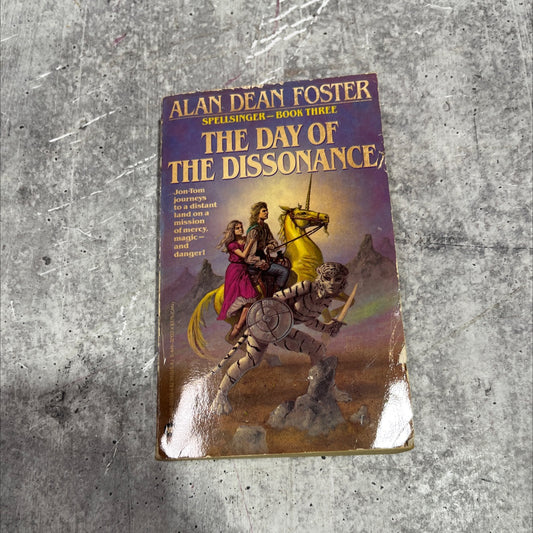 the day of the dissonance book, by alan dean foster, 1984 Paperback image 1