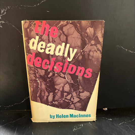the deadly decisions decision at delphi the venetian affair book, by helen macinnes, 1960 Hardcover image 1