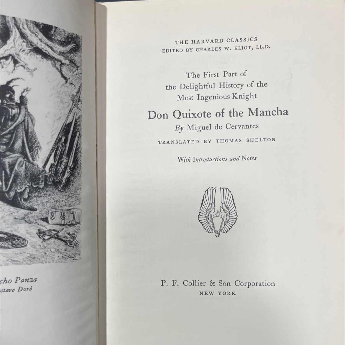 the delightful history of the most ingenious knight don quixote of the mancha book, by miguel de cervantes, 1937 image 2