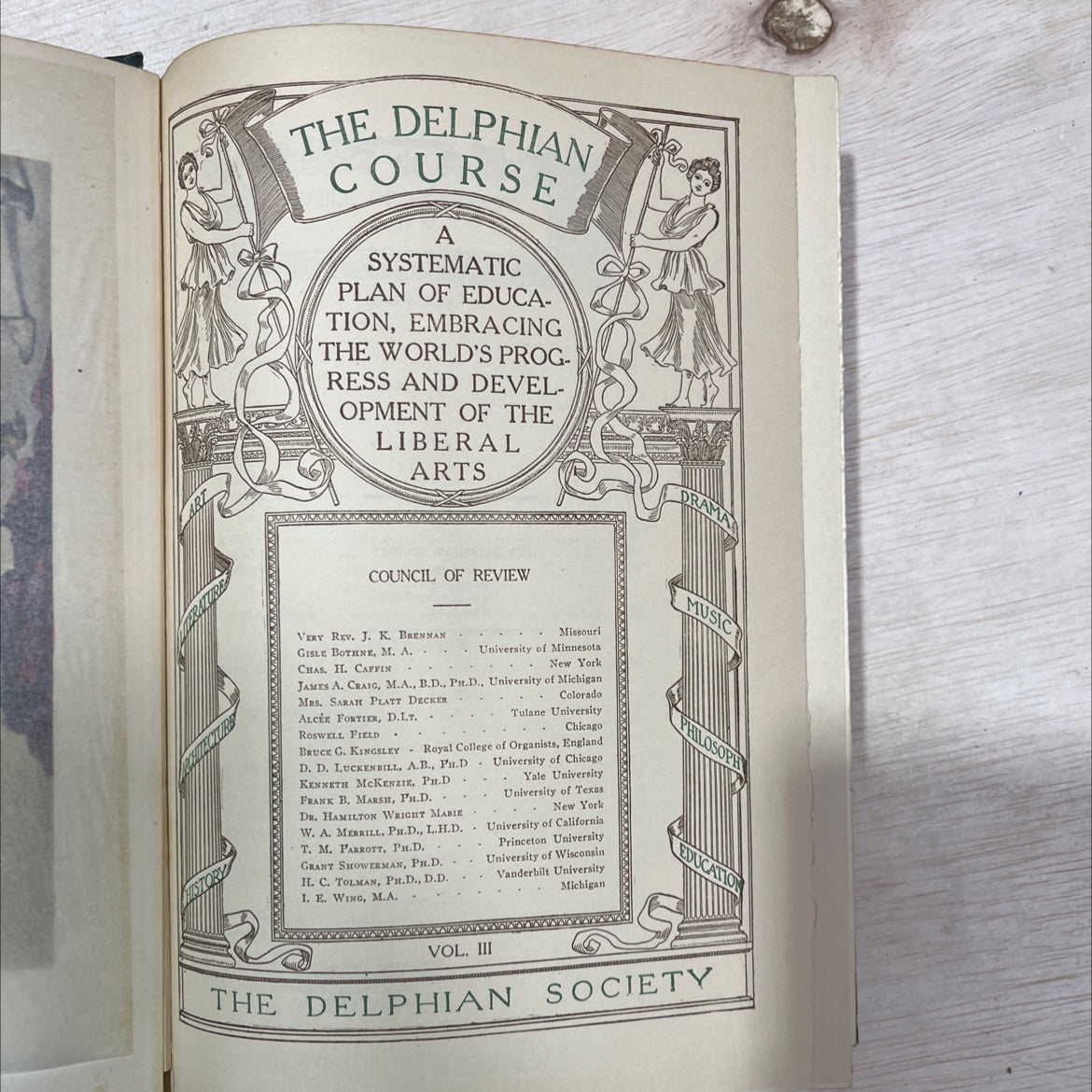the delphian course a systematic plan of education embracing the world's progress and development of the liberal arts image 2