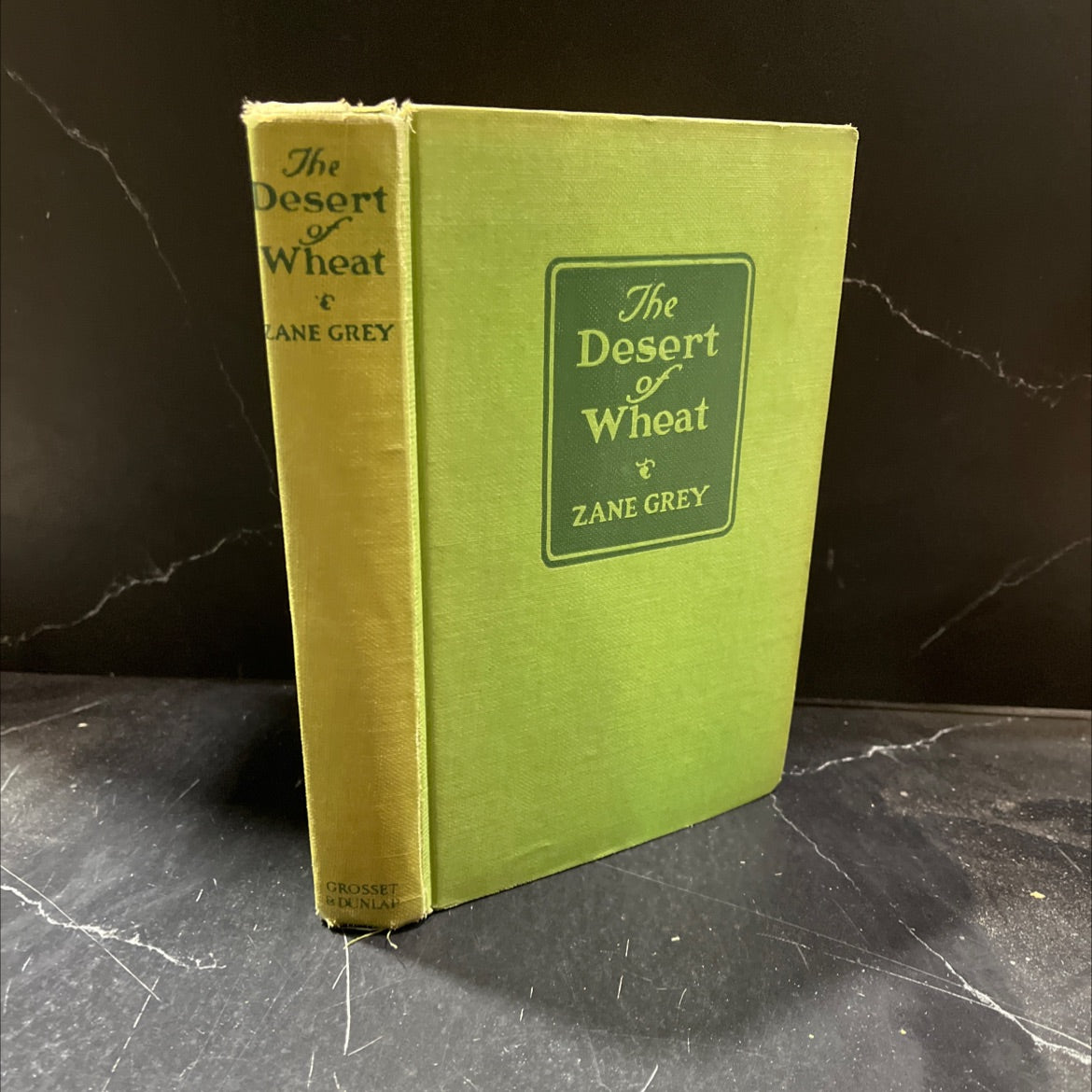 the desert of wheat book, by zane grey, 1919 Hardcover image 1
