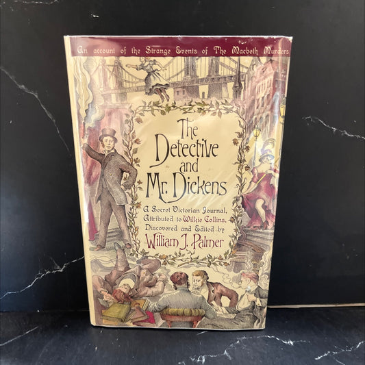 the detective and mr. dickens book, by william j. palmer, 1990 Hardcover image 1