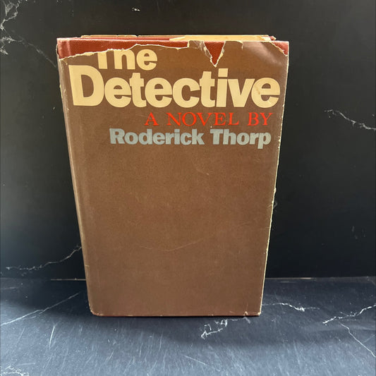 the detective book, by roderick thorp, 1966 Hardcover image 1